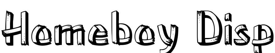 Homeboy Display SSi Font Download Free